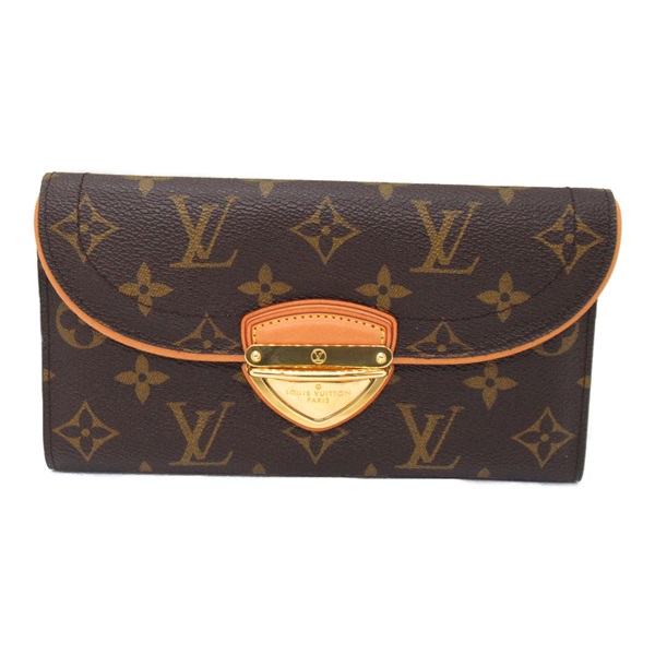 LOUIS VUITTON Portefeuille Eugenie Tri-fold long wallet M60123 Monogram Used LV