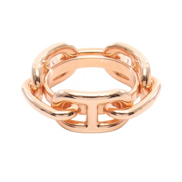 HERMES Chaine dAncre Scarf ring holder Gold Plated Used Women