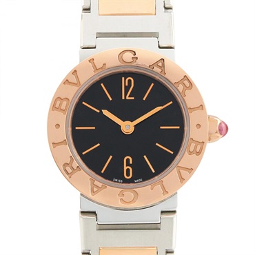 BVLGARI Bulgari Wrist Watch BBL23BSPGD Quartz 18KPG Pink Rose Gold SS Used Women