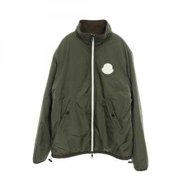 MONCLER Blouson Jacket Nylon Acrylic / polyester Khaki Size L Used mens