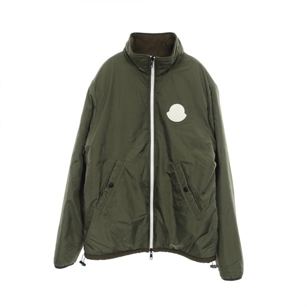 MONCLER Blouson Jacket Nylon Acrylic / polyester Khaki Size L Used mens