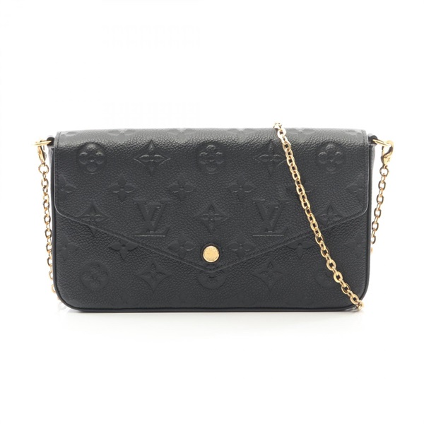 LOUIS VUITTON Pochette Felicie chain Shoulder Bag M82477 Monogram Empreinte LV