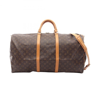 LOUIS VUITTON Keepall Bandouliere 60 Monogram travel bag M41412 canvas leather
