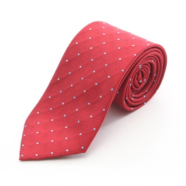 LOUIS VUITTON Tie M70183 silk Red Used mens LV