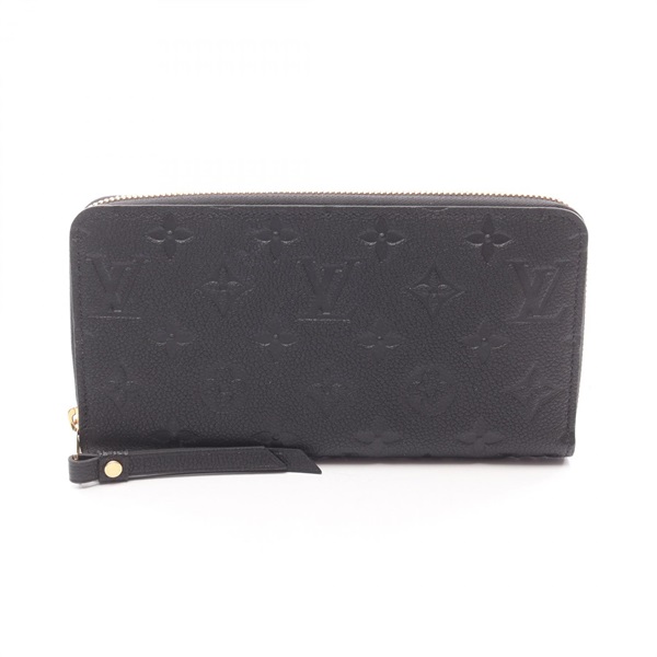 LOUIS VUITTON Zippy Around long wallet M61864 Monogram empreinte leather Used LV