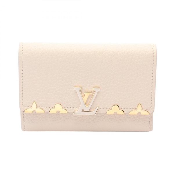 LOUIS VUITTON Portefeuille Capucine Compact Tri-fold wallet M11363 leather LV