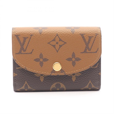 LOUIS VUITTON Porte-monnaie Rosalie coin purse wallet M82333 Monogram Reverse LV