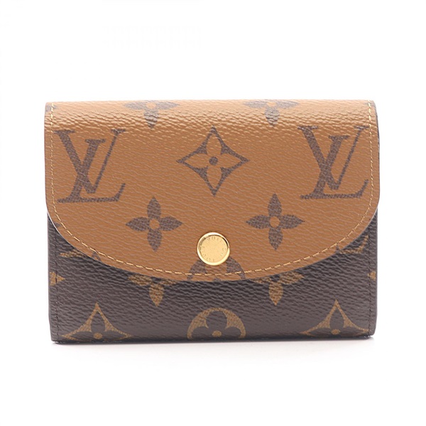 LOUIS VUITTON Porte-monnaie Rosalie coin purse wallet M82333 Monogram Reverse LV
