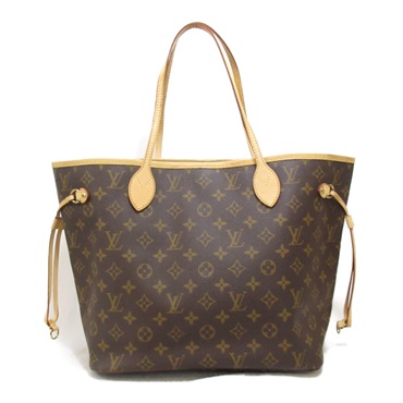 LOUIS VUITTON Neverfull MM Shoulder Tote Bag M40156 Monogram Used LV