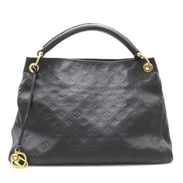 LOUIS VUITTON Artsy MM hand bag M93448 leather Monogram Empreinte Infini Used LV