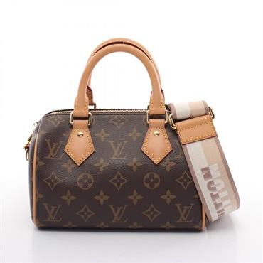 LOUIS VUITTON Speedy Bandouliere 20 2way Handbag M46222 Monogram Brown Used LV