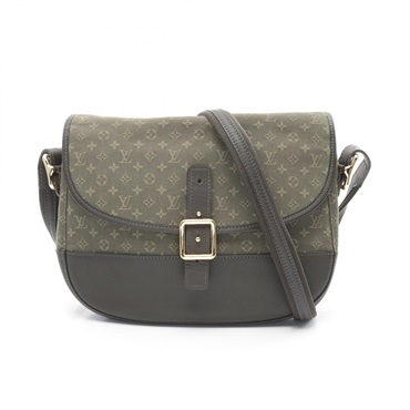 LOUIS VUITTON Belanger TST Khaki Shoulder Bag M92673 Monogram mini Khaki Used LV