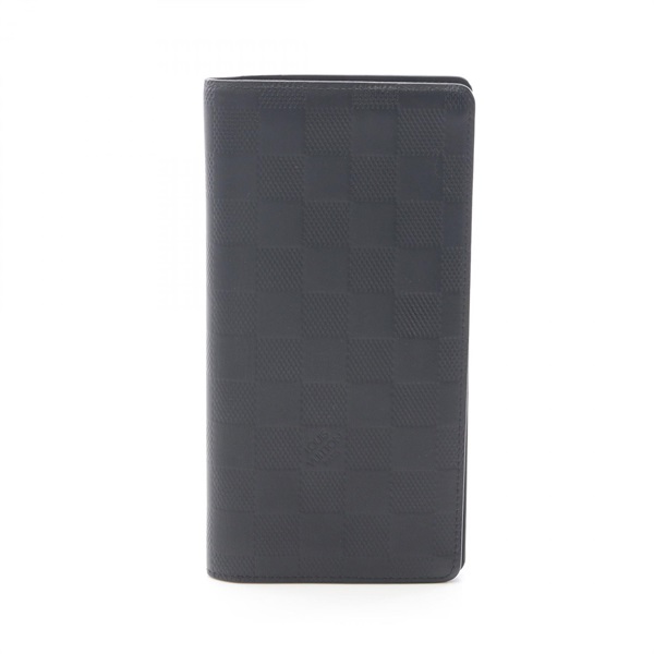 LOUIS VUITTON Portefeuille Braza Bifold purse N63010 Damier Infini leather Black