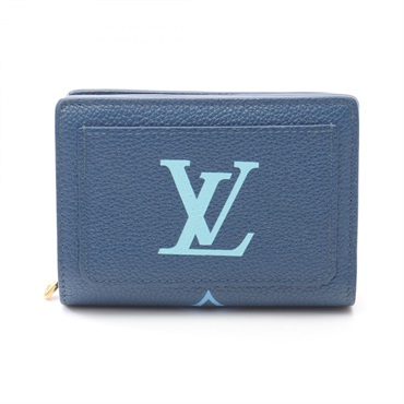 LOUIS VUITTON Portefeuille Claire Bicolor Wallet M82329 Monogram Leather Used LV