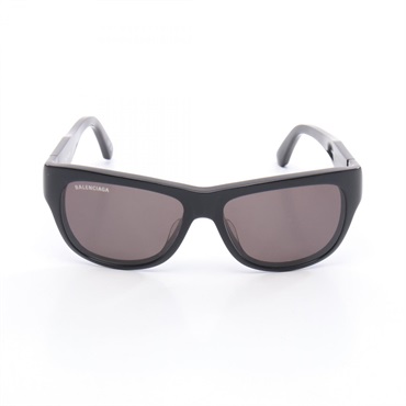 BALENCIAGA sunglasses eyewear Plastic Black Used unisex