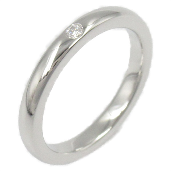 TIFFANY＆CO Peretti Stacking Band Ring Pt950 Platinum Used women US size 4.5
