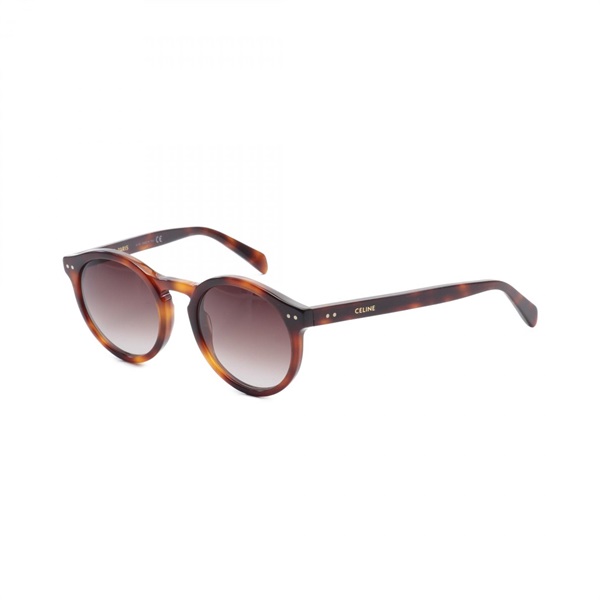 CELINE sunglasses CL401531 53K Plastic Brown Used unisex