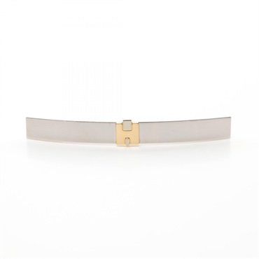 HERMES Eileen Hair accessary clip pin SS Gold Plated Used Women