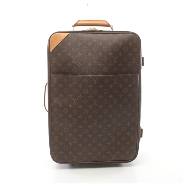 LOUIS VUITTON Pegas 55 Carry Bag M23294 Monogram canvas Brown Used unisex LV