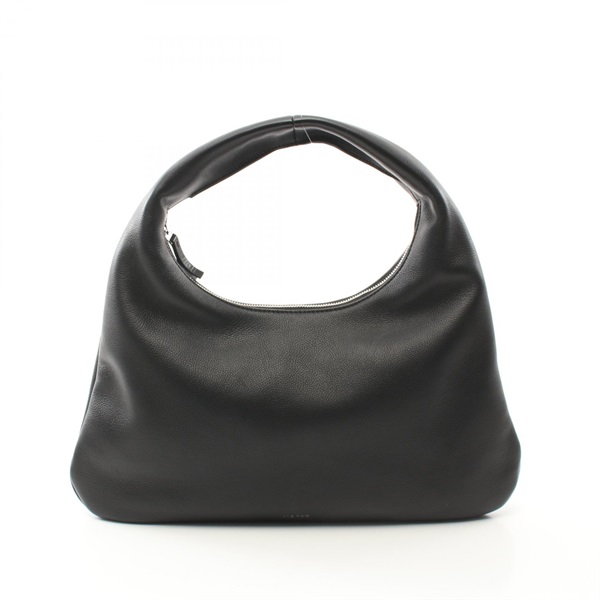 THE ROW SMALL EVERYDAY SHOULDER Handbag W1279L97BLPL leather Black Used Women