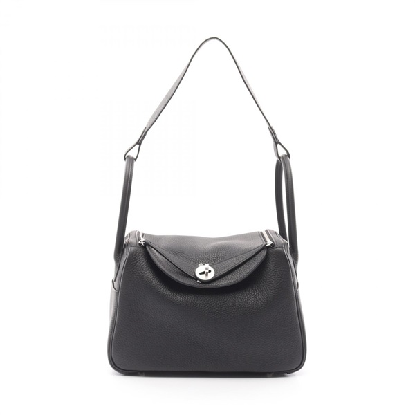 HERMES Lindy 26 Shoulder Bag W Taurillon Clemence leather SHW