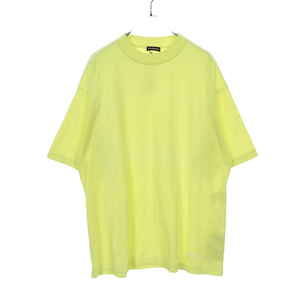 BALENCIAGA T-shirt Tops 541853 cotton Green Used mens size S