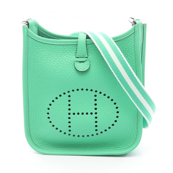 HERMES Evelyne Amazon TPM Shoulder Bag Clemence leather VertComic Used K SHW