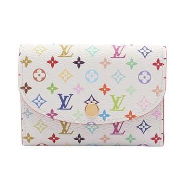 LOUIS VUITTON LV TM Porte-monnaie Rosalie coin purse M13399 Monogram Multicolore
