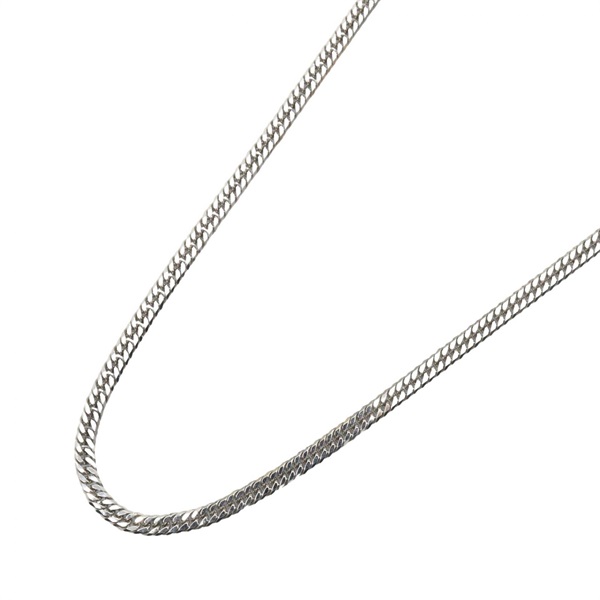 JEWELRY Curb link Chain Necklace Pt850 Platinum Used unisex