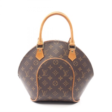LOUIS VUITTON Ellipse PM Handbag M51127 Monogram canvas leather Brown Used LV