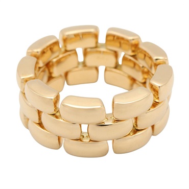 Chaumet Khesis Ring 18KYG Yellow Gold Used Women US size #7 #55