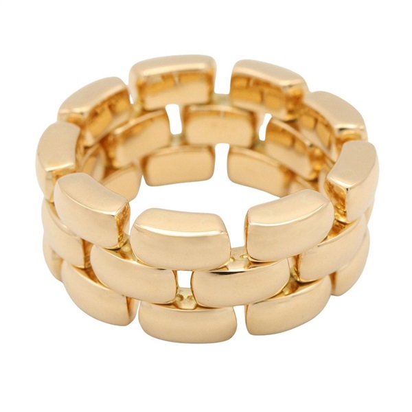 Chaumet Khesis Ring 18KYG Yellow Gold Used Women US size #7 #55