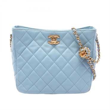 CHANEL Matelasse Small Hobo Chain Crossbody Shoulder Bag AS3259 leather GHW Used