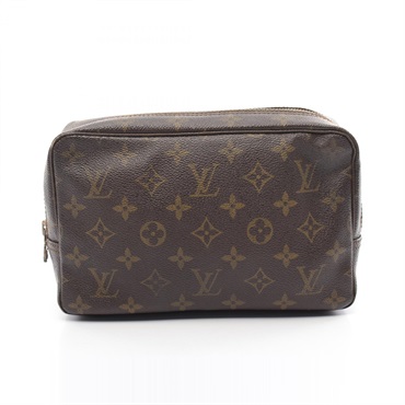LOUIS VUITTON Trousse Toilette 23 Pouch bag M47524 Monogram Used Women LV brown