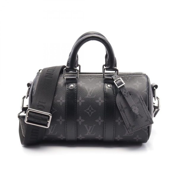 LOUIS VUITTON Keepall Bandouliere25 2way Handbag M46271 Monogram eclipse used LV