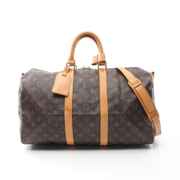 LOUIS VUITTON Keepall Bandouliere 45 Boston Travel Bag Luggage M41418 Monogram