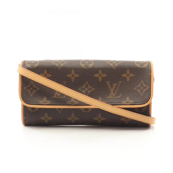 LOUIS VUITTON Pochette Twin PM Shoulder Bag M51854 Monogram canvas Used Women LV