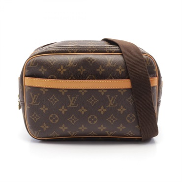 LOUIS VUITTON Reporter PM crossbody Shoulder Bag M45254 Monogram canvas Used LV
