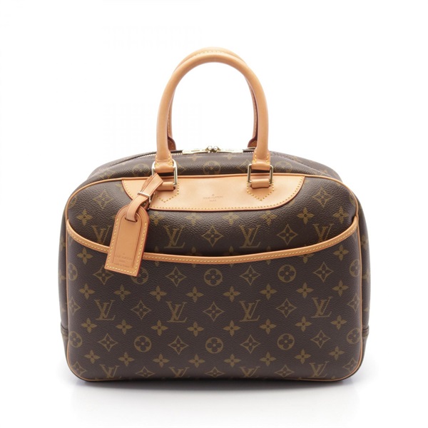 LOUIS VUITTON Deauville Bowling Vanity Handbag M47270 Monogram canvas Used Women