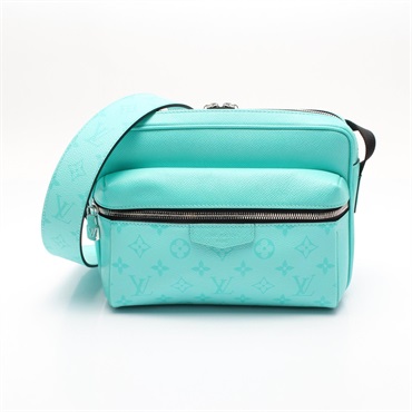 LOUIS VUITTON Outdoor messenger PM Shoulder crossbody Bag M30241 Taigalama vert