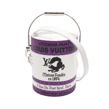 LOUIS VUITTON Paint can Ultraviolet Hand crossbody shoulder bag M81591 leather