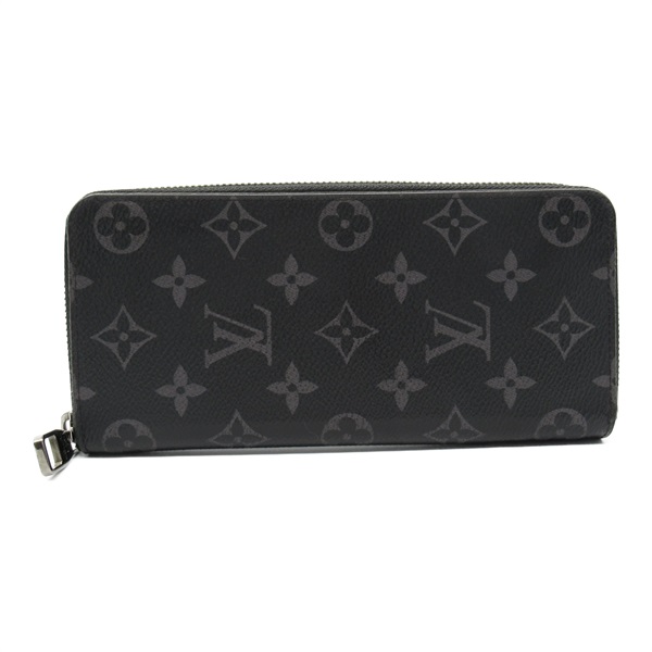 LOUIS VUITTON Zippy Wallet Vertical Around long purse M62295 Monogram eclipse LV