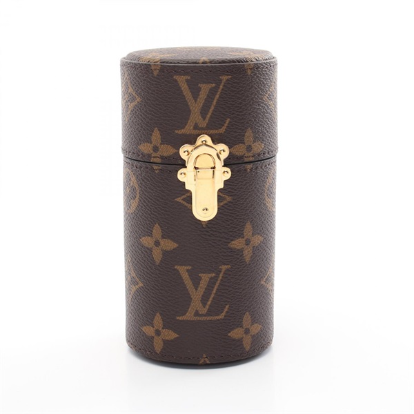 LOUIS VUITTON Travel case 100ML LS0153 Monogram canvas Brown Used unisex LV