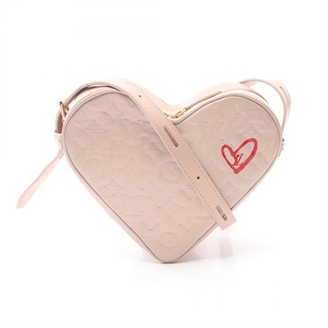 LOUIS VUITTON Sac Coeur Falling in Love Shoulder crossbody Bag M58738 leather PK