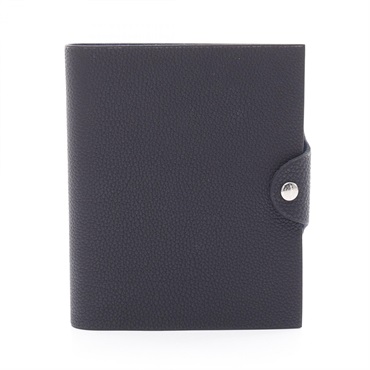 HERMES Ulysse PM Photo Album Notebook cover Togo leather Caban Used SHW