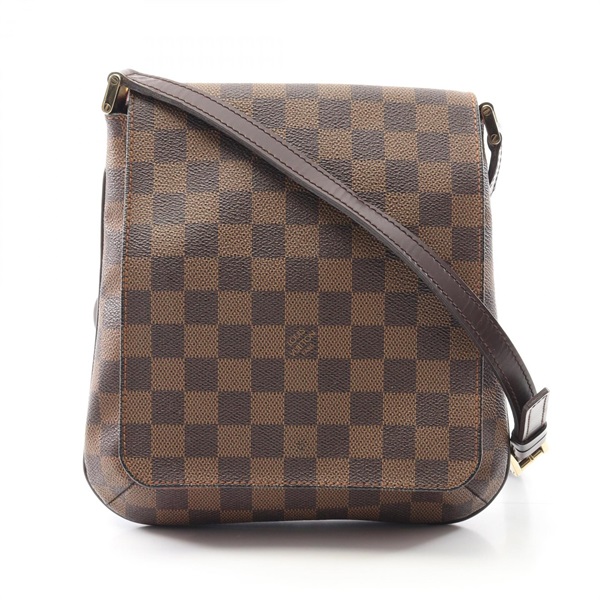 LOUIS VUITTON Musette Salsa Long Strap Shoulder Bag N51300 Damier Ebene Used LV