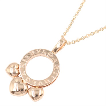 BVLGARI Allegra Necklace pendant 18KPG Pink Rose Gold Used women