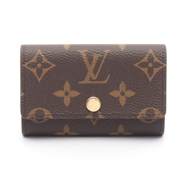 LOUIS VUITTON Multicles 6 key holder case M62630 Monogram canvas Brown unisex LV