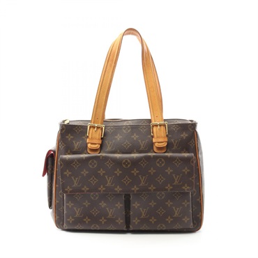 LOUIS VUITTON Multiple Cite Shoulder Tote Handbag M51162 Monogram Canvas LV