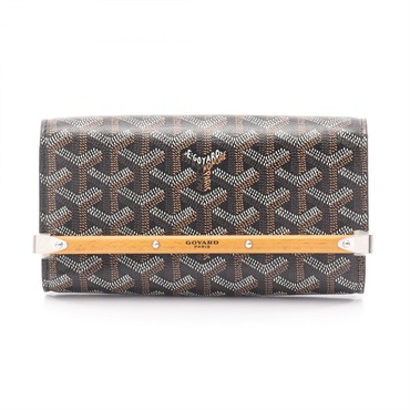 GOYARD Monte Carlo mini case Pouch clutch Bag MONTE2MINTY01CL01P canvas Wood